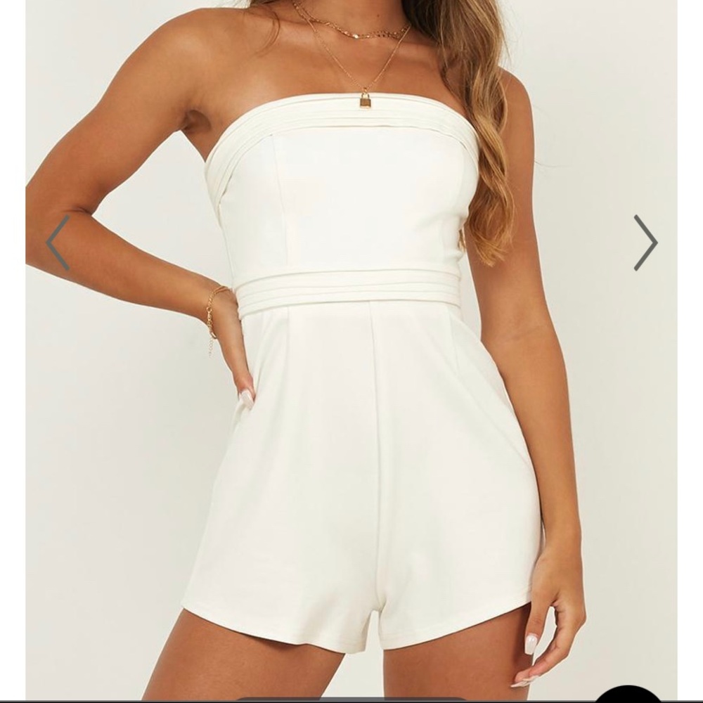 Brand New W/ Tags. Showpo Sneaking In Playsuit